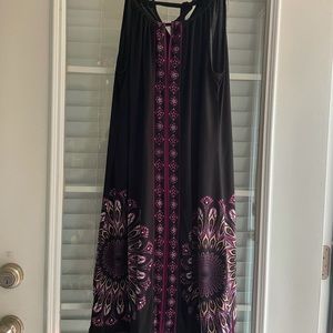 Black Midi Summer Dress